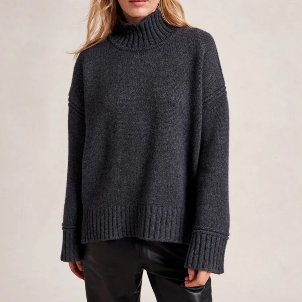 La Ligne Archie Turtleneck, Charcoal, XS
Worn once
